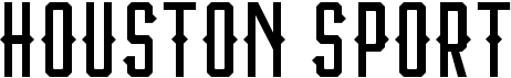 preview image of the Houston Sport font