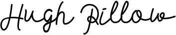 preview image of the Hugh Pillow font