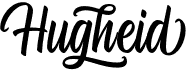 preview image of the Hugheid font