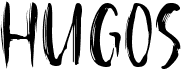 preview image of the Hugos font