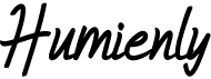 preview image of the Humienly font