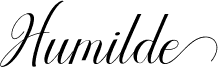 preview image of the Humilde font