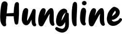 preview image of the Hungline font