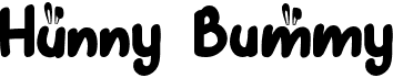 preview image of the Hunny Bummy font