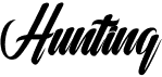 preview image of the Hunting font