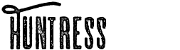 preview image of the Huntress font