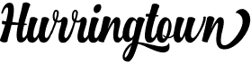 preview image of the Hurringtown font