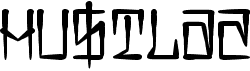 preview image of the Hustlaz font