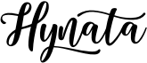 preview image of the Hynata font