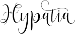 preview image of the Hypatia font