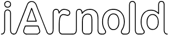 preview image of the iArnold font
