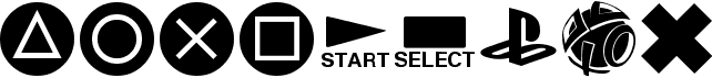 preview image of the Iconic PSx font