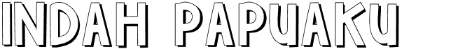 preview image of the Indah Papuaku font