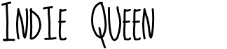 preview image of the Indie Queen font
