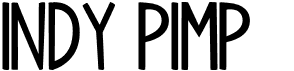preview image of the Indy Pimp font