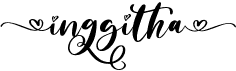 preview image of the Inggitha font
