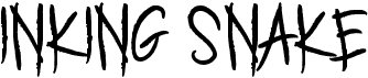 preview image of the Inking Snake font