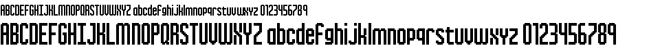preview image of the Inky Thin Pixels font