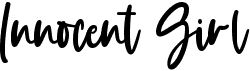 preview image of the Innocent Girl font