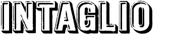 preview image of the Intaglio font