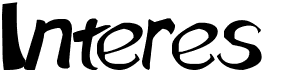 preview image of the Interes font