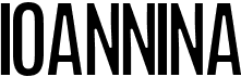 preview image of the Ioannina font