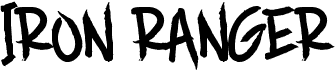 preview image of the Iron Ranger font