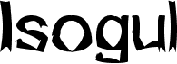 preview image of the Isogul font