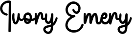 preview image of the Ivory Emery font