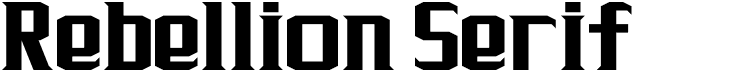 preview image of the J-LOG Rebellion Serif font
