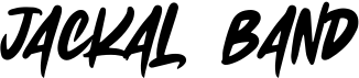 preview image of the Jackal Band font