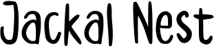 preview image of the Jackal Nest GT font