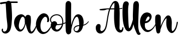 preview image of the Jacob Allen font