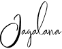 preview image of the Jagalana font