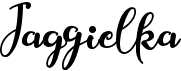 preview image of the Jaggielka font
