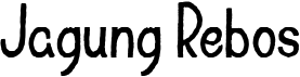 preview image of the Jagung Rebos font