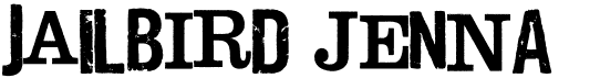 preview image of the Jailbird Jenna font