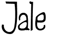 preview image of the Jale font