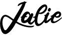 preview image of the Jalie font