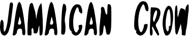 preview image of the Jamaican Crow font