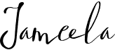 preview image of the Jameela font