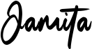 preview image of the Jamita font