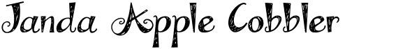 preview image of the Janda Apple Cobbler font