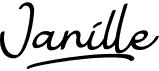 preview image of the Janille font