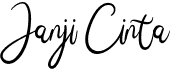 preview image of the Janji Cinta font