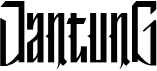 preview image of the Jantung font