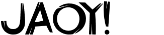 preview image of the Jaoy font