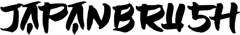 preview image of the Japanbrush font