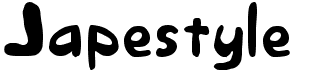 preview image of the Japestyle font