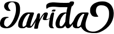preview image of the Jarida font